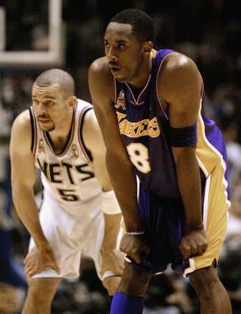 🚨GRAIL ALERT 🚨 2002 NBA Finals. Jason Kidd vs Kobe Bryant . Nets vs Lakers  💜💛. One of the RAREST Kobe tees out there. Rip Kobe 🕊 🏀 . All…